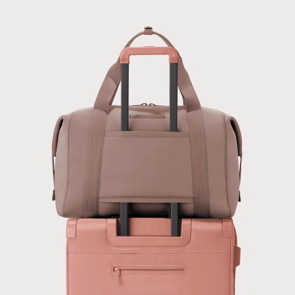 Dagne Dover Landon Neoprene Carryall Bag in Dune, XL - Picture 7 of 11